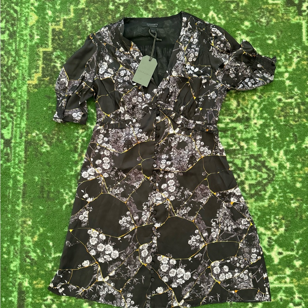 NWT AllSaints Demi Buruberu Dress